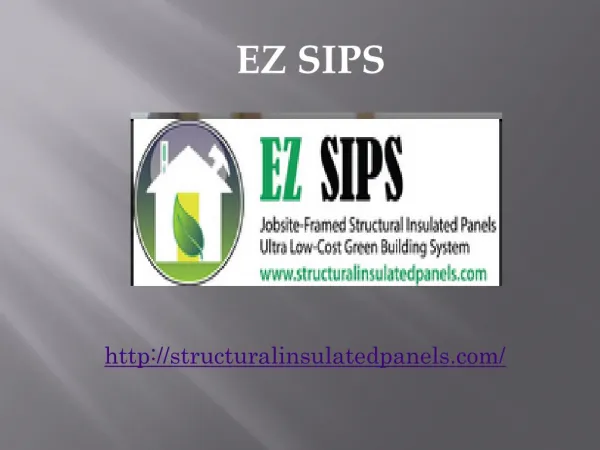Green Construction | EZ SIPS