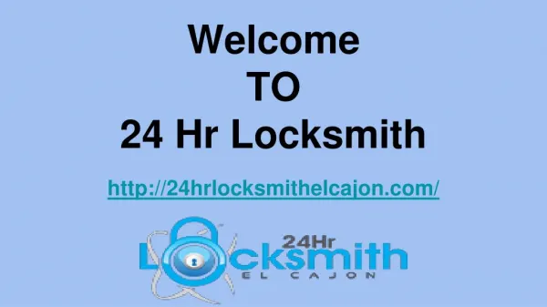 Mobile Locksmith Services El Cajon