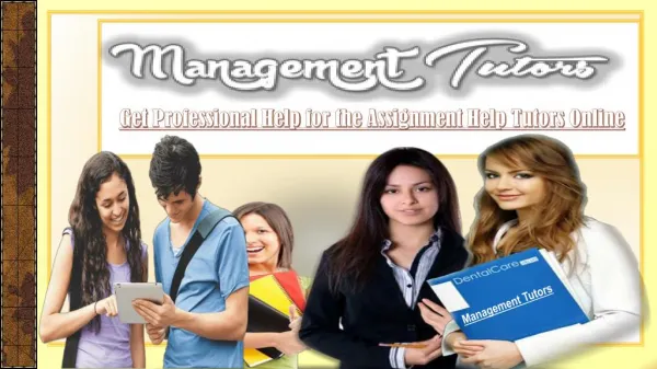 Get Professional Help for the Assignment Help Tutors Online