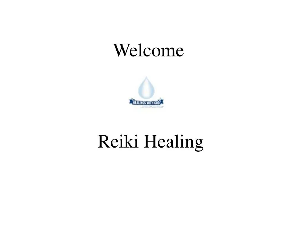 welcome reiki healing