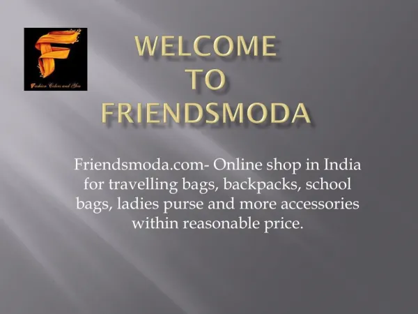 Online Backpack Shopping India
