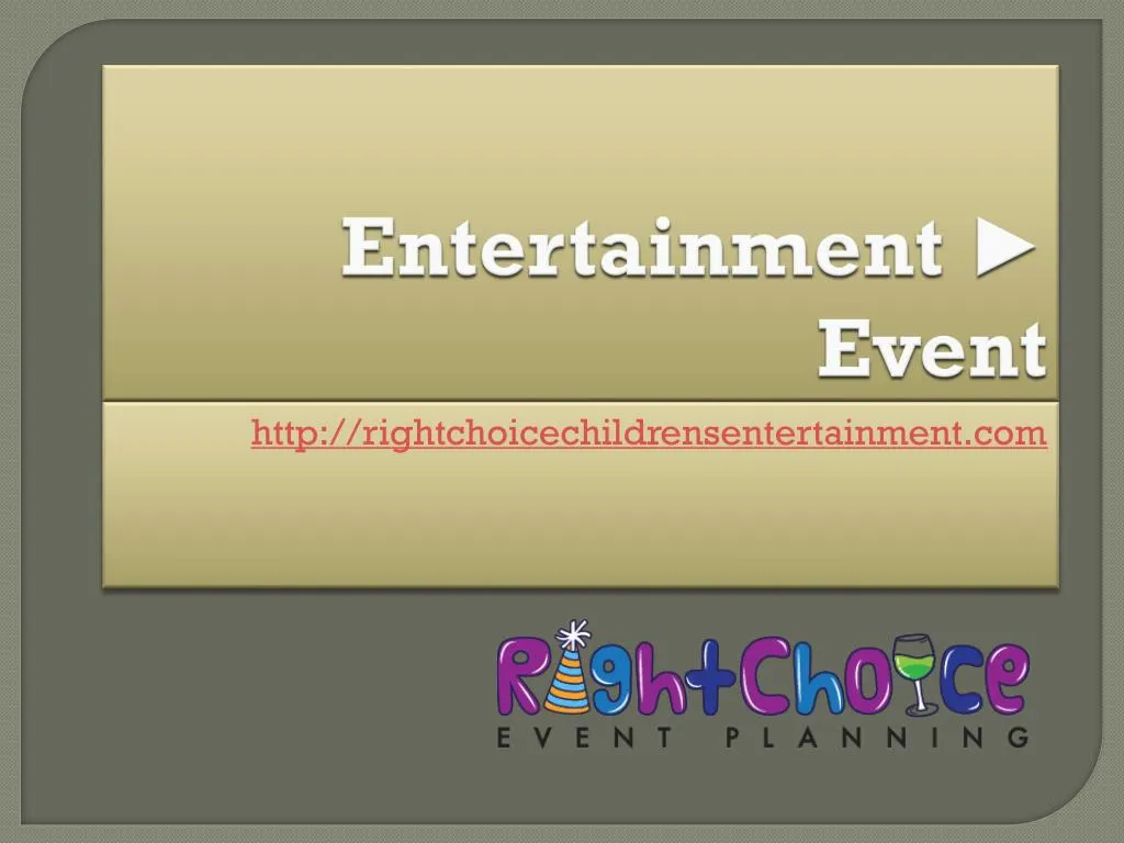 entertainment event