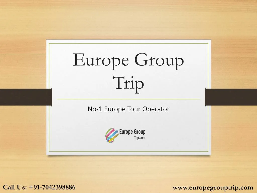 europe group trip