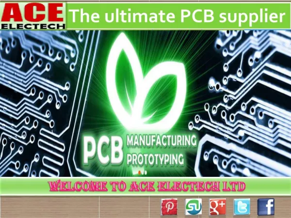 Get the ultimate quality PCB Supplier