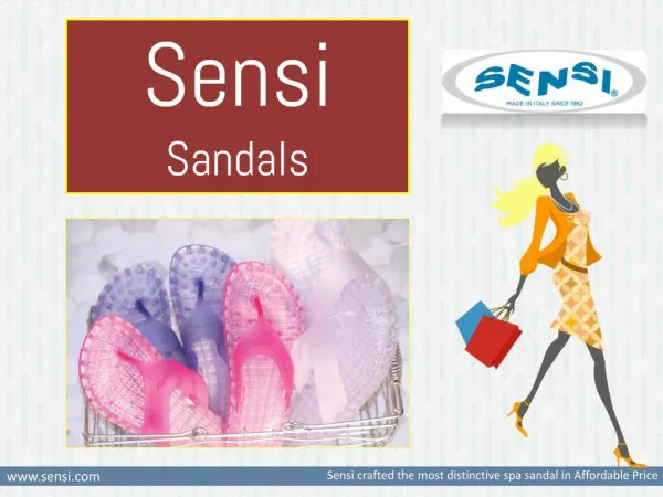Buy World Best Mens & Womens Spa Sandals at Sensi Sandals