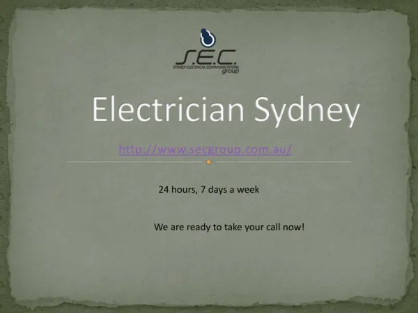 sec group top electricians in sydney