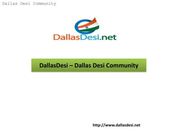 DallasDesi - Dallas Desi Community