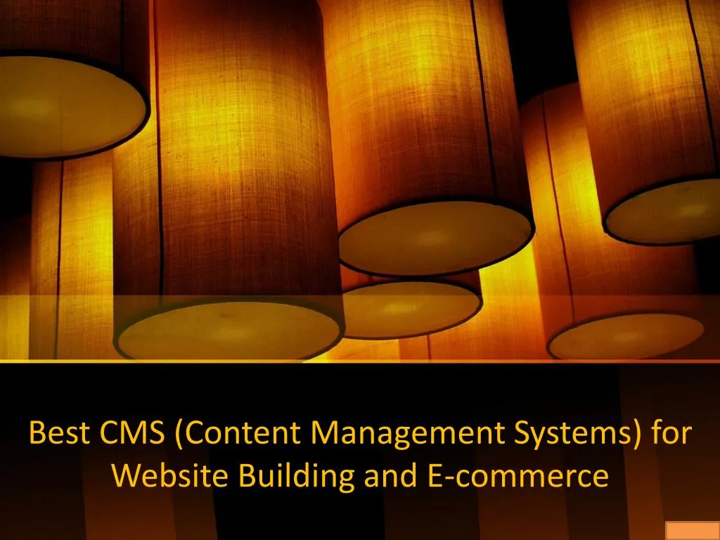 best cms content management systems for website building and e commerce