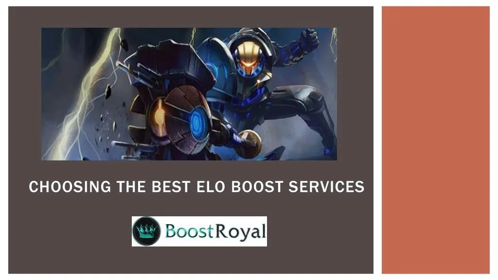 choosing the best elo boost services