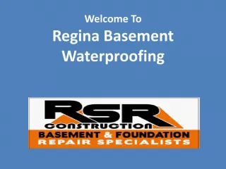 Regina Basement Waterproofing - slide 1