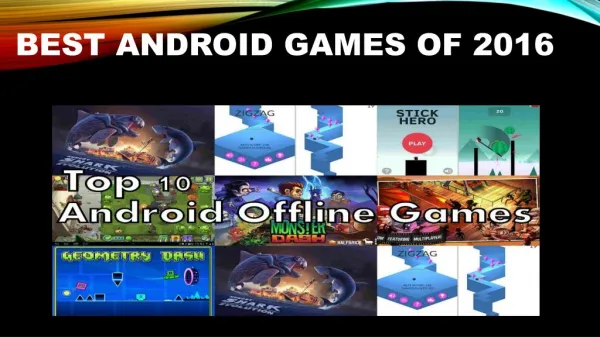 Let’s welcome some more games to your Android phone