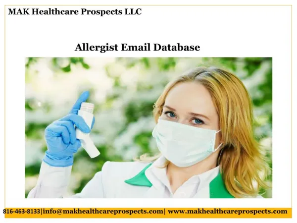 Allergist Email Database