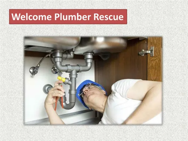 Welcome to plumberrescue