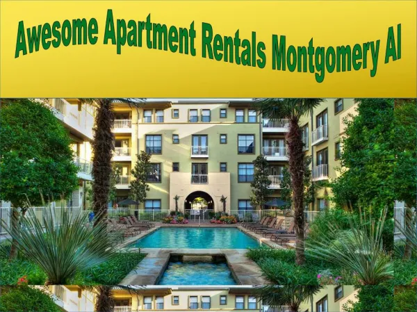 Get Best Apartments For Rent Montgomery Al