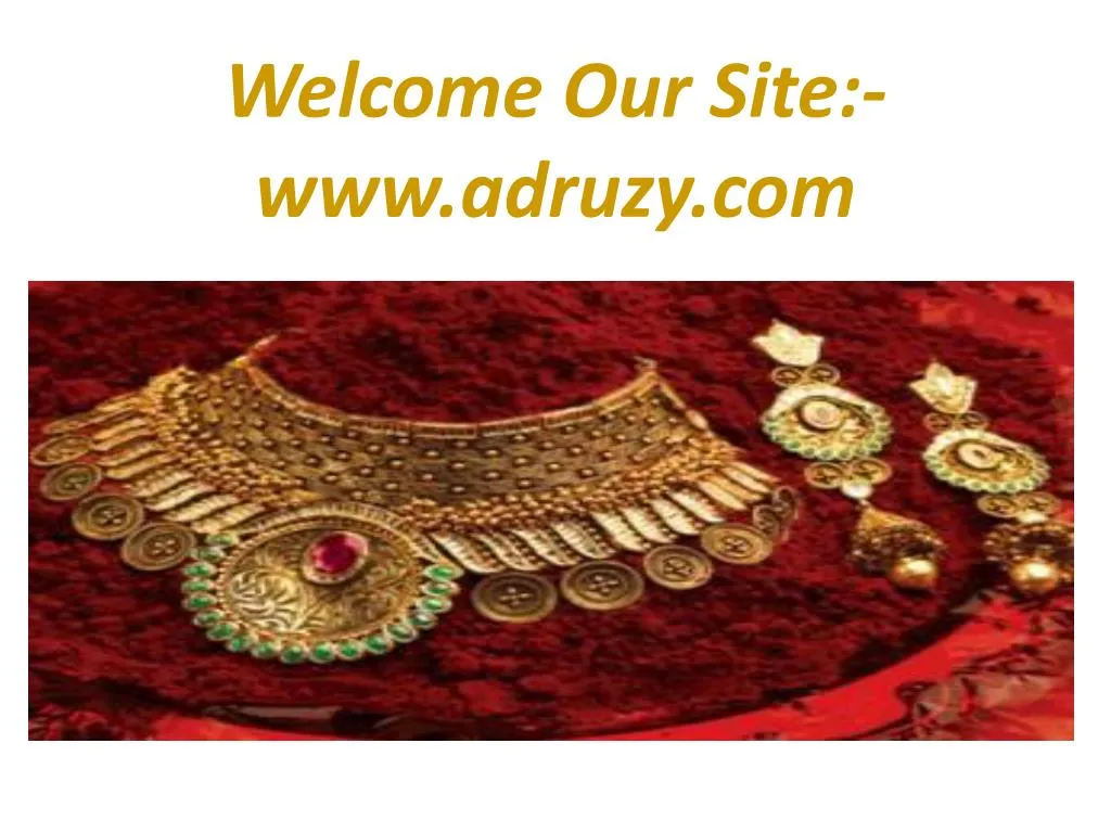 welcome our site www adruzy com