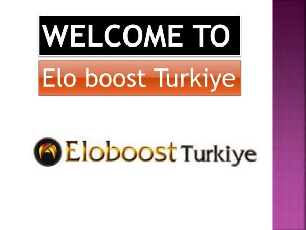 Elo Boost Turkiye