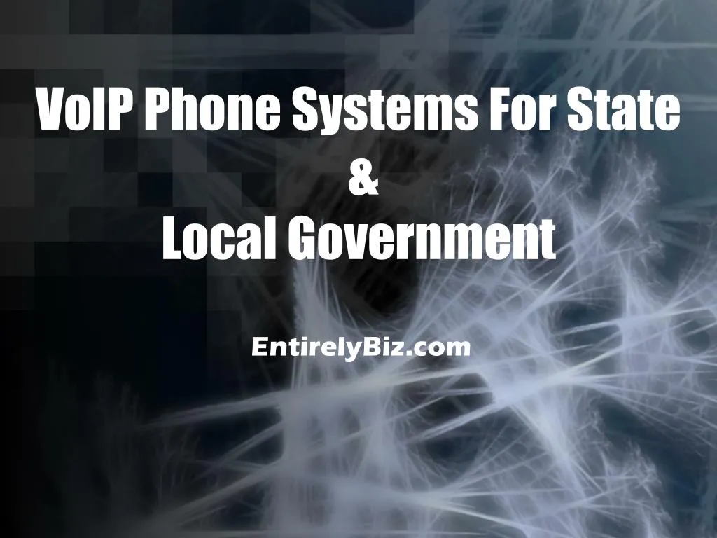 voip phone systems for state local government
