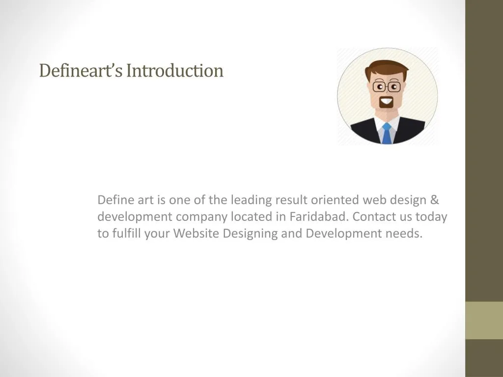 defineart s introduction