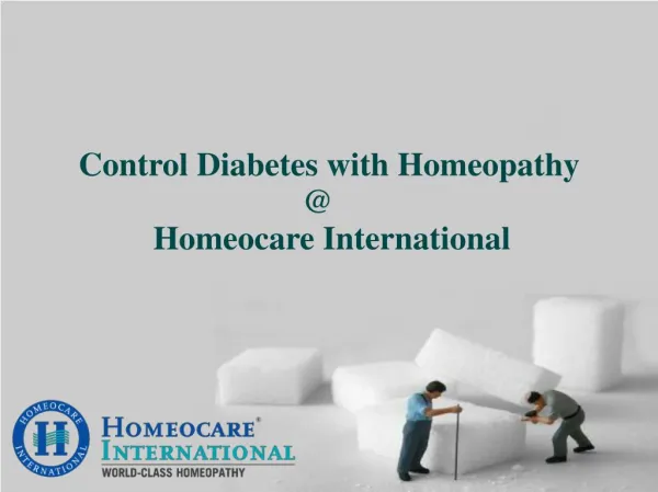 Restore your Diabetes health with homeopathy