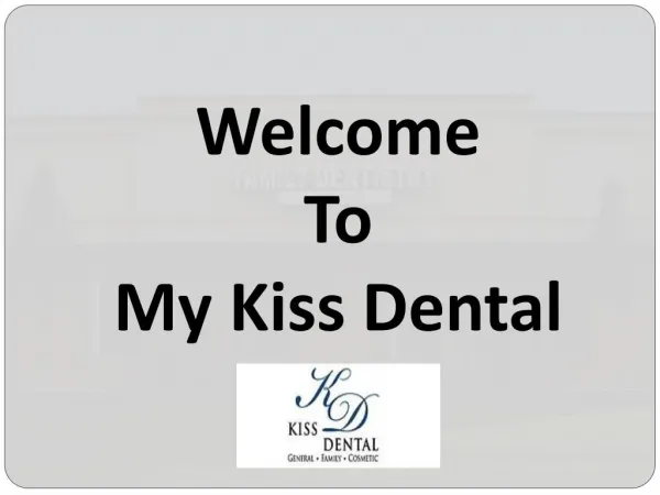 Offer Cosmetic Dentistry in Northville | My Kiss Dental