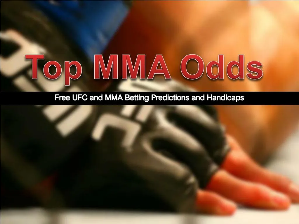 top mma odds