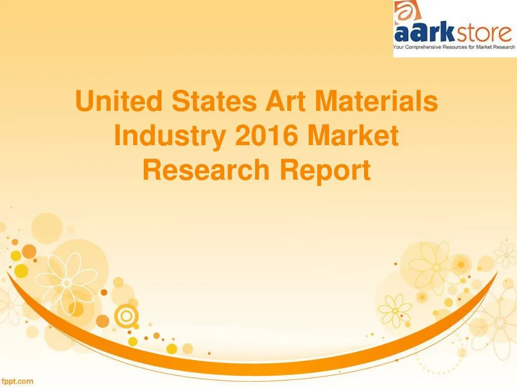 united states art materials industry 2016 market research report