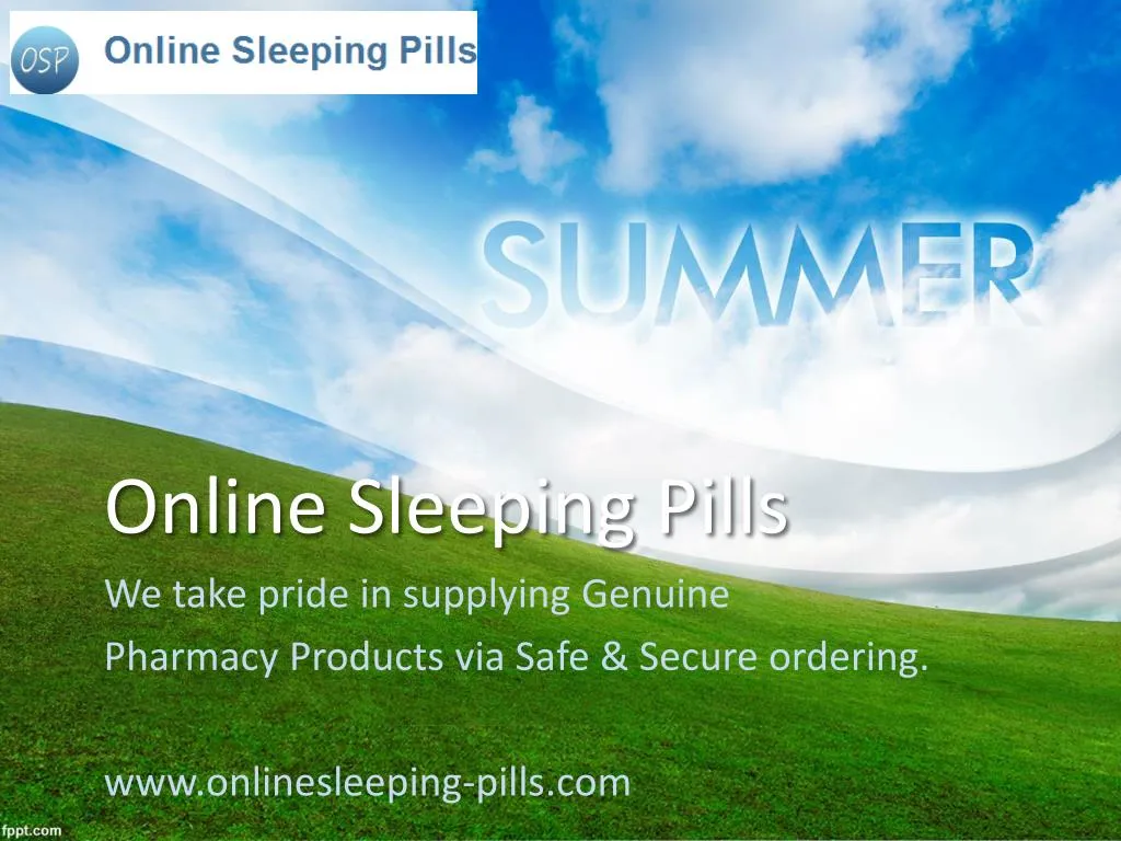 online sleeping pills