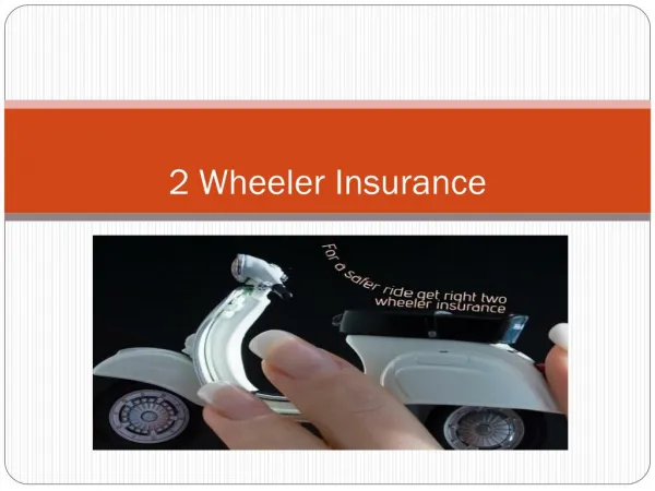 2 wheeler insurance