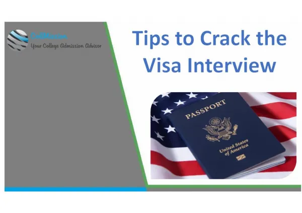 Tips to Crack the Visa Interview by Collmission