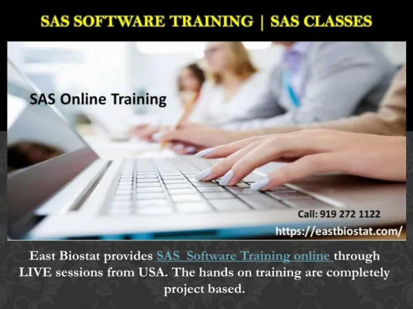SAS Software Training