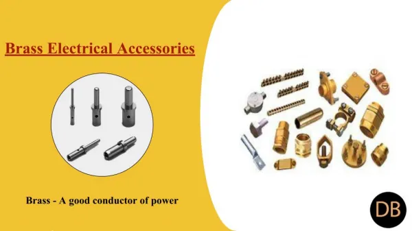 Threads, Materials & Features of Brass Electrical Accessories