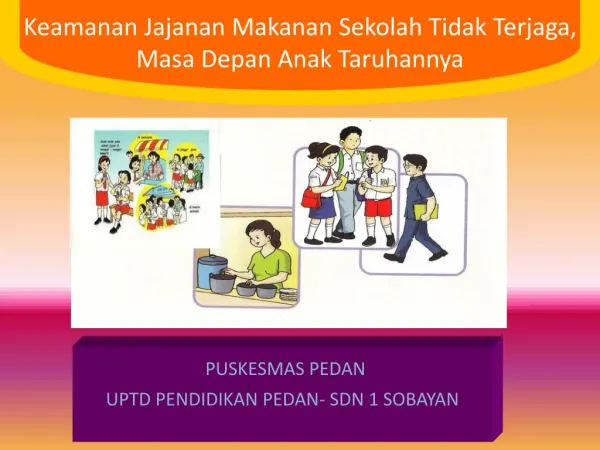 Presentasi Keamanan Jajanan Anak Sekolah