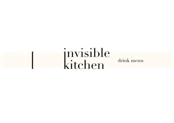 Invisible Kitchen Hong Kong | Drink List | Cocktails Catering