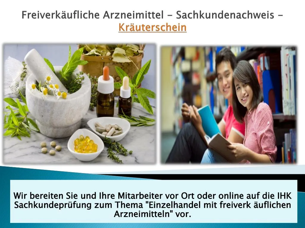 freiverk ufliche arzneimittel sachkundenachweis kr uterschein