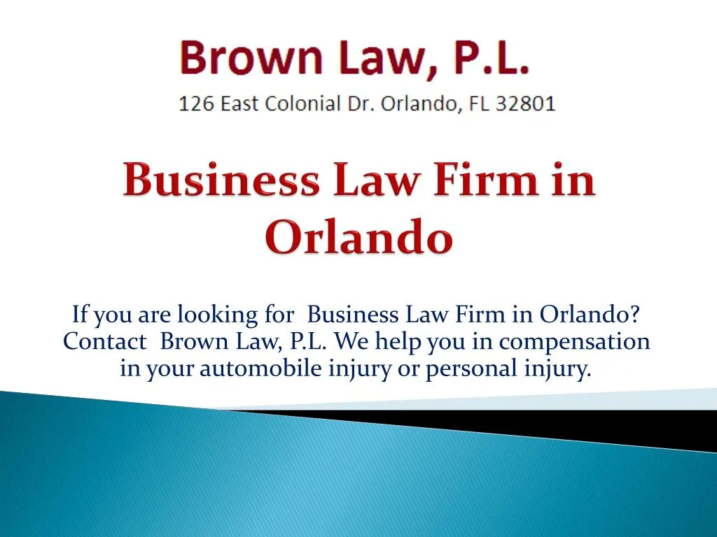 business law firm in orlando
