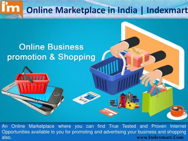 Online Marketplace in India for Online Business promotion and services