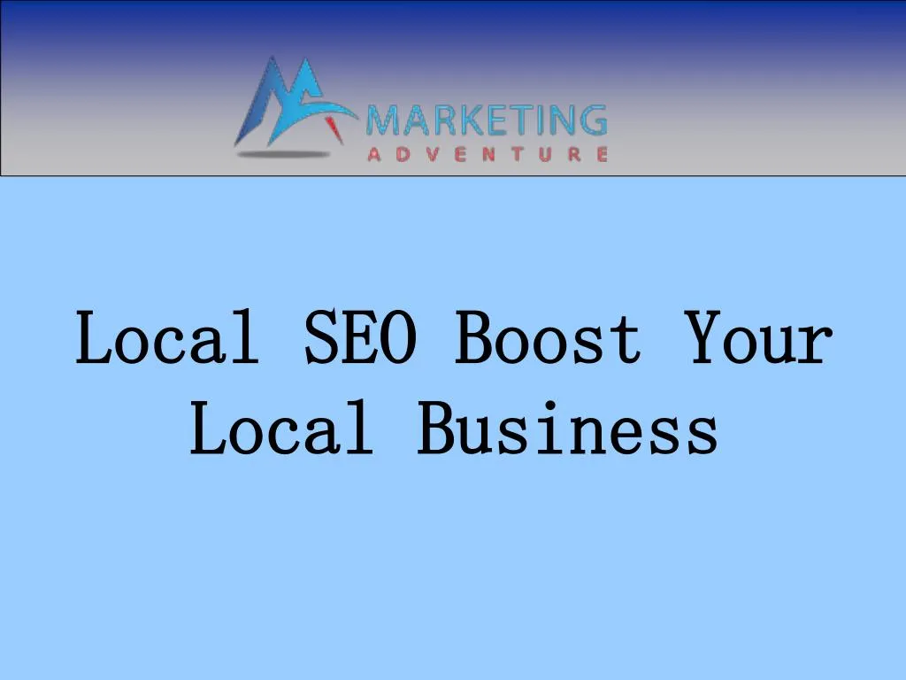local seo boost your local business
