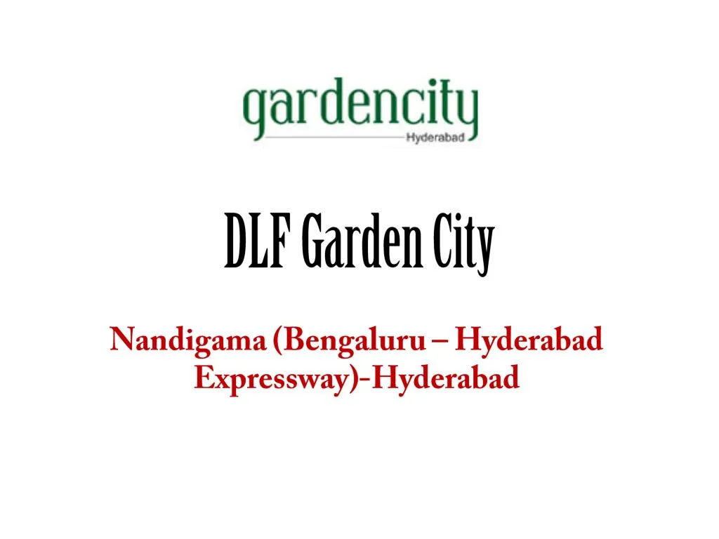 dlf garden city