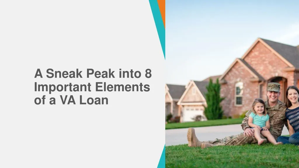 a sneak peak into 8 important elements of a va loan