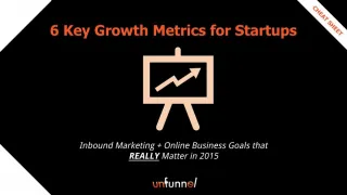 Marketing Analytics for Startups - 6 Growth Metrics that Matter