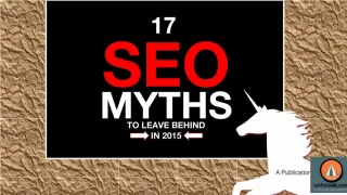 17 Search Engine Optimization Myths Debunked