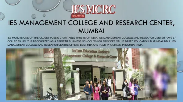 Post Graduate Diploma in Management Course in Mumbai