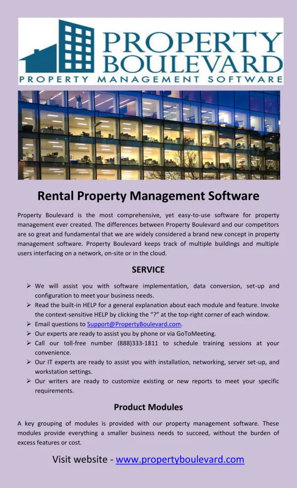 Rental property management software