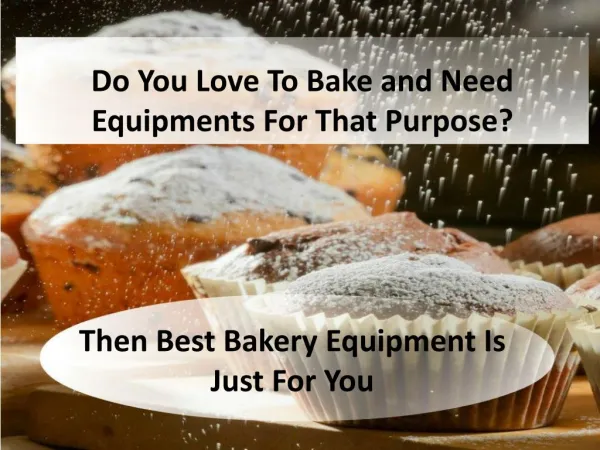 Cheap Bakery Gloves And Machines: Shop For It Now