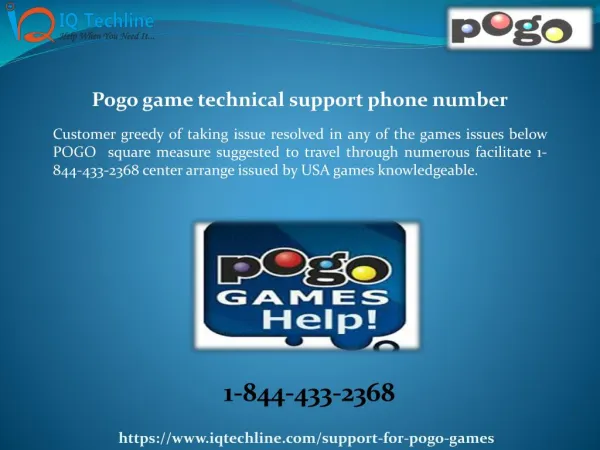 Pogo games technical Support Phone Number