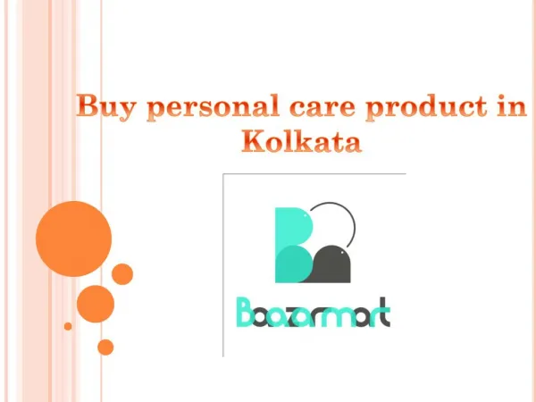 Buy personal care product online in kolkata