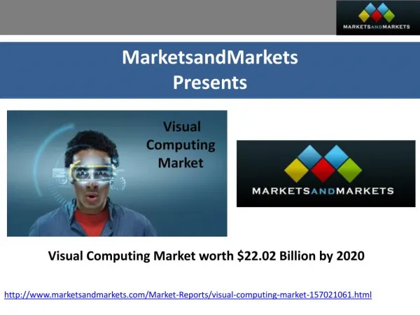 Global overview of Visual Computing Market
