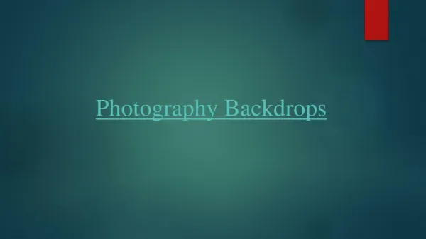 Professional Photography Backdrops