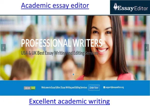 Excellent academic writing