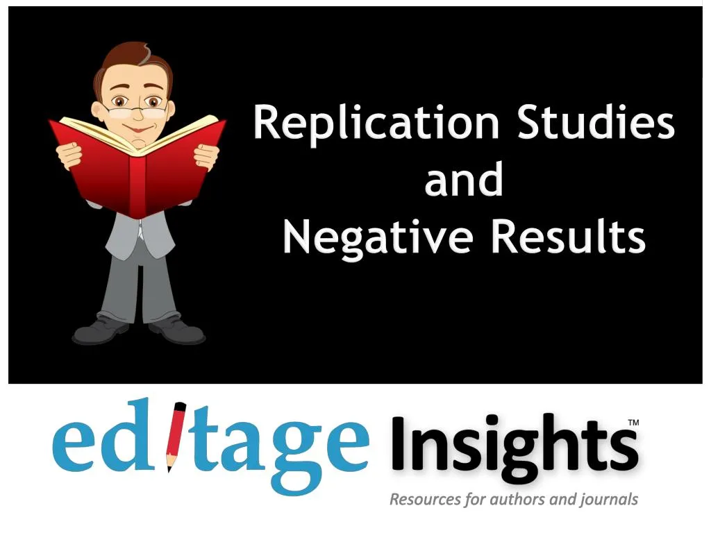 replication studies and negative results